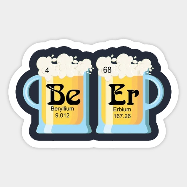 Beer Chemistry Sticker by InAndLogoutCode